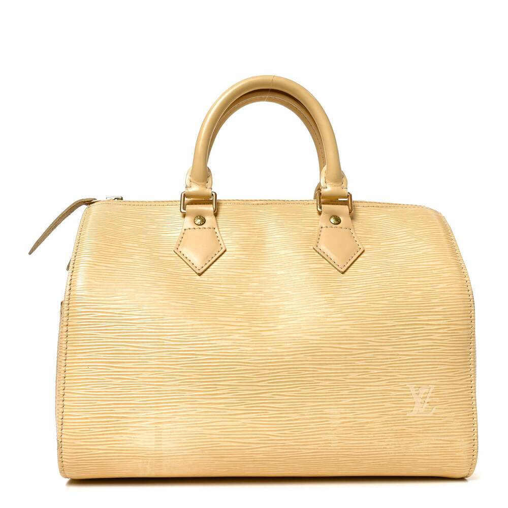 Louis Vuitton Epi Speedy 25 Vanilla #263382L75B